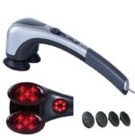 Double Head Full Body Massager Machine Variable Speed Far Infrared Handheld Body Massager