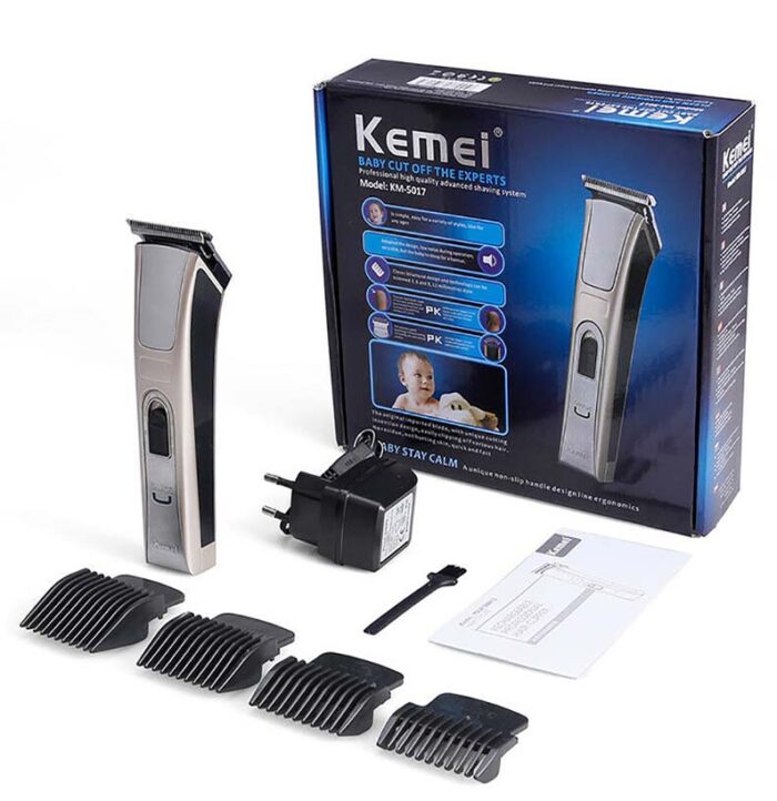 Kemei KM-5017 Waterproof High Power Rechargeable Hair Trimmer